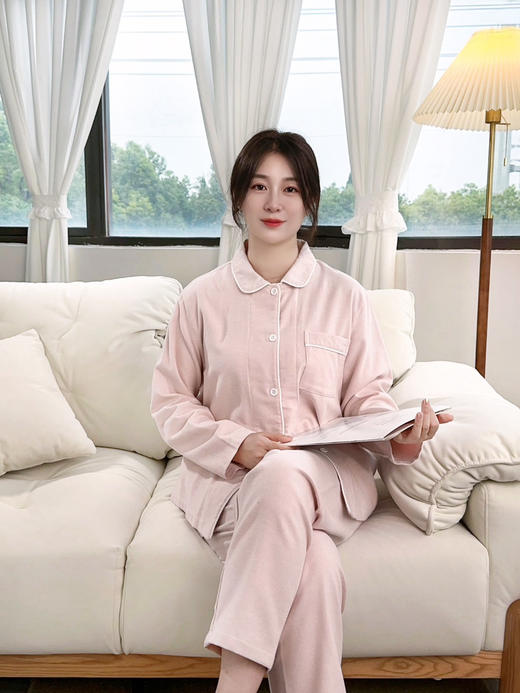 宜色家经典法兰绒家居服 商品图12