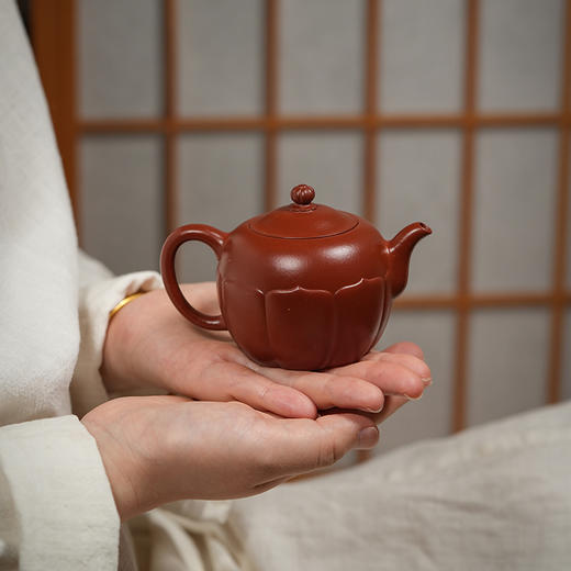 龙德堂陶艺 汤亚姣制《珠莲》原矿大红袍 170cc 库存请咨询客服 商品图1