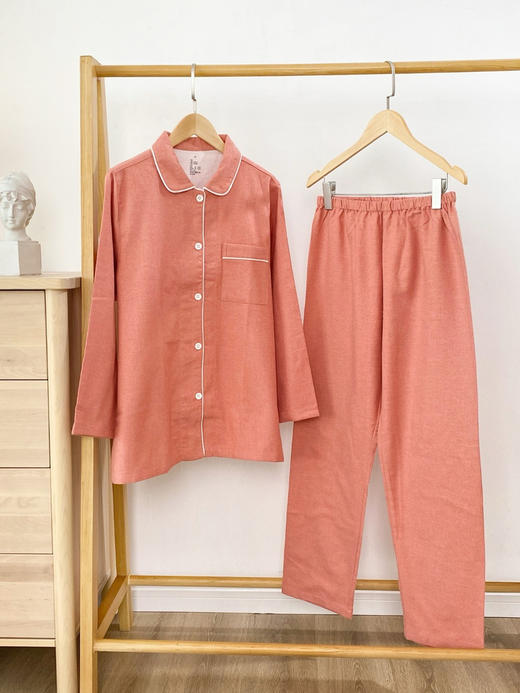 宜色家经典法兰绒家居服 商品图1