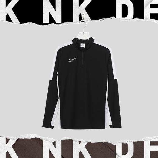 小李子NIKE耐克青少年儿童款半拉连长袖足球比赛训练服DX5470-010 商品图1