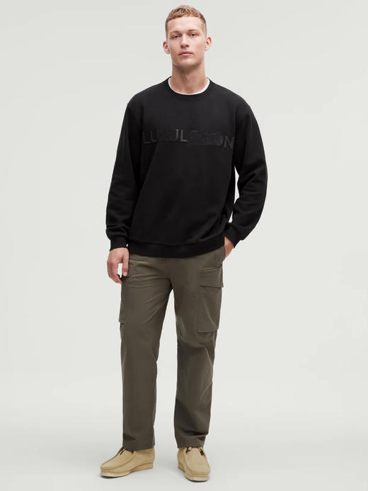 LULU 2024秋季 Steady State 男士 加绒圆领卫衣 Z-12029 商品图1