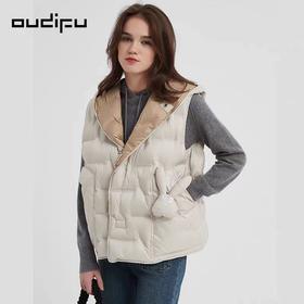 4F 欧蒂芙 羽绒马甲