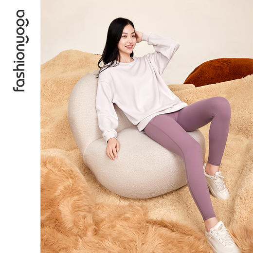 F14886简约休闲中长款卫衣 商品图7