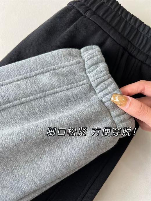 男卫裤加绒加厚款的卫裤,耐造耐穿不易起球内里采用亲肤的羊羔绒，上身温暖零束缚Q弹 商品图4