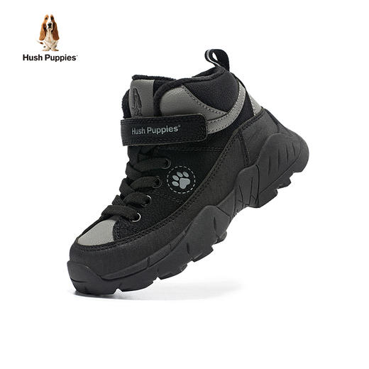 暇步士冬季加绒保暖加厚高帮儿童休闲鞋HP3562 商品图4