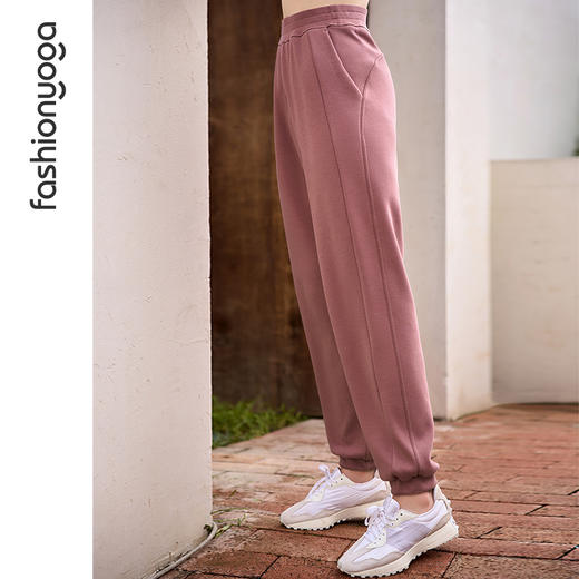 F14966休闲绒绒运动长裤 商品图3