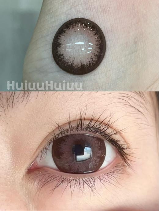 【实拍大直径】大萝莉系列-偏大着色-直径14.5mm/ 着色14.4mm 【年抛 度数0-1000度 无525/575 】 商品图5