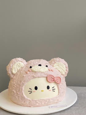 「女孩」超可爱的小熊Kitty猫猫头