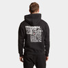 DSQUARED2 男士徽标印花棉质抓绒连帽卫衣 黑色 S74GU0826 S25516 900 商品缩略图2