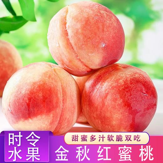 【秒杀】金秋红蜜桃子精品大果4.5-5斤（7-9个） 商品图0