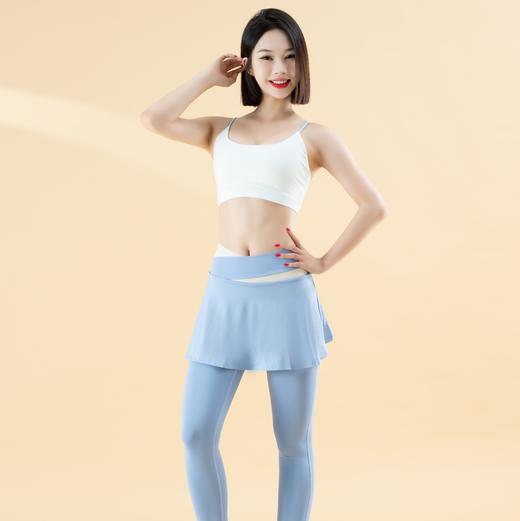 跃牌【瑜堂系列】细肩后背扇形交叉瑜伽美背一体式防震运动背心 JYMN068 商品图1