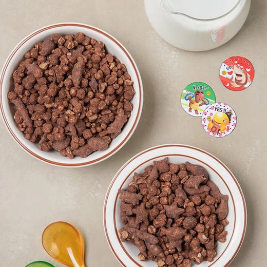 好丽友巧克力好多鱼谷物制品250g/033702 多种卡通形状巧克力味香醇可口 商品图1