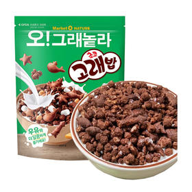 好丽友巧克力好多鱼谷物制品250g/033702 多种卡通形状巧克力味香醇可口