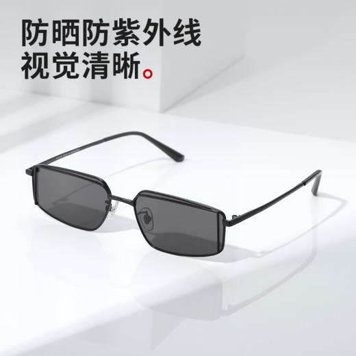 普莱斯新款太阳镜7247 酷炫遮阳 潮流出街 不锈钢镜框 尼龙镜片 男女同款 三色可选 商品图4