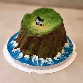 孤独的岛 奶油蛋糕