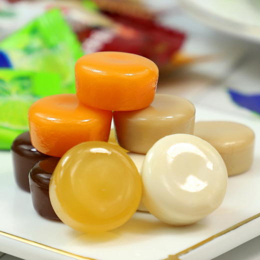 【怕糖选我！木糖醇果味糖果】含着吃的阳光美味，不单独添加蔗糖，更适合忌糖人士，酸甜口感，香浓丝滑，散装硬糖什锦糖奶糖，水果糖话梅糖金桔糖喜糖零食L 商品图3