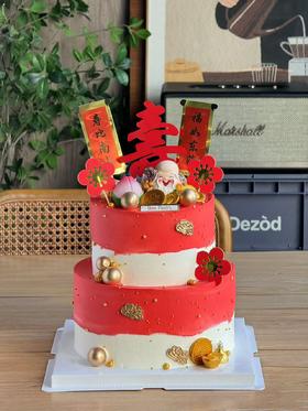 寿星公公爷爷A款双层