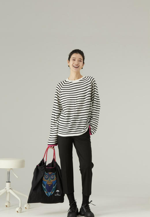 【必入单品】噢蜜ooomeooo加绒四面弹九分裤“买一送一” 商品图2