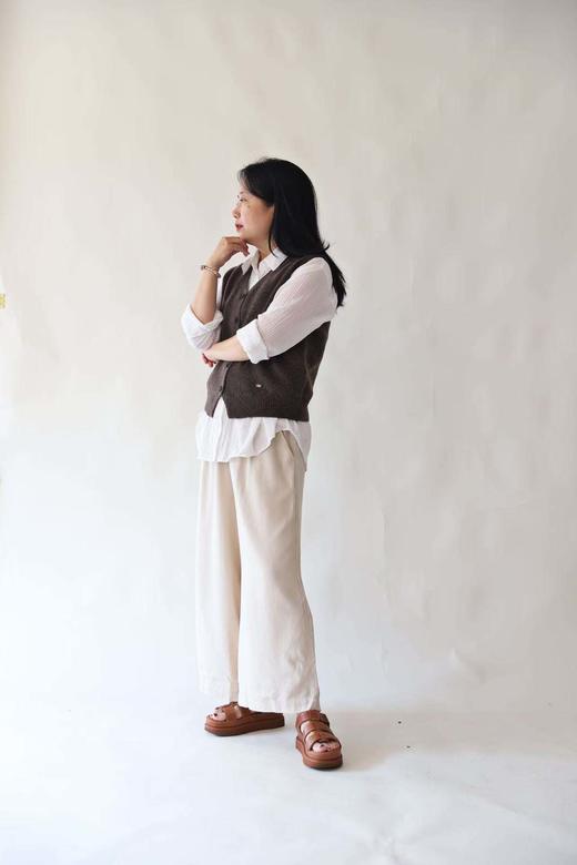 米马推荐 chill风 升级版老爷爷的马甲 95.7%的牦牛绒 商品图3