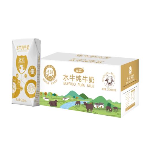 【自营】左江水牛纯牛奶210ml*10盒 商品图5