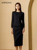 【商场同款】阿菁娜2024秋季新款经典大气收腰外套A29Q107066 商品缩略图1