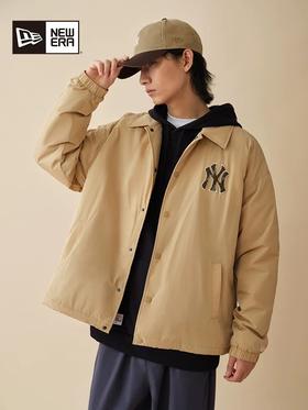 NewEra2024秋冬新款教练夹克外套复古棉服保暖外套