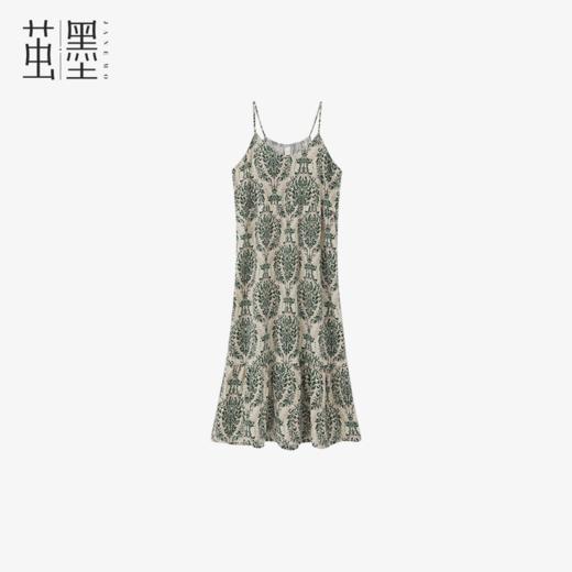 茧墨 绿野仙踪度假风带胸垫吊带裙 商品图0