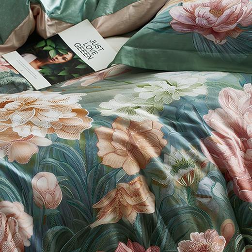 【春上新】10楼 富安娜 国绣独幅四件-国色系列-新疆长绒棉-梦镜江南-吊牌价4380 元 活动价2180元 商品图4