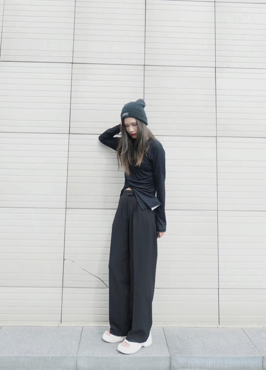 【必入单品】噢蜜ooomeooo日本东丽自发热宽腿裤“买一送一” 商品图5