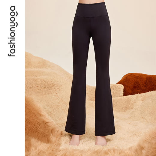 F14978提臀保暖喇叭长裤 商品图9