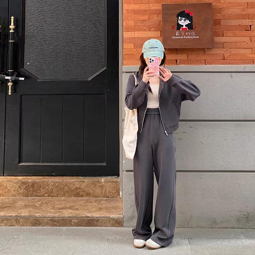 裁缝学苑AQ359两件套装纸样女装秋冬新款高级感连帽上衣+裤子样板 商品图4