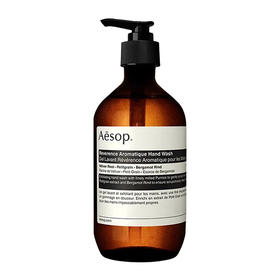 【跨境】AESOP/伊索 尊尚芳香洗手液500ml 磨砂 深层温和清洁持久留香保湿滋润呵护肌肤手部清洁露
