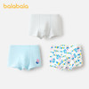 【【任选2件69元】【小猪佩奇IP】巴拉巴拉宝宝内裤棉a类儿童平角裤男童亲肤三条装 商品缩略图0