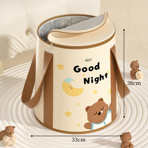 【每次泡脚都是心灵的放松】可爱家用可折叠泡脚袋加高过小腿泡脚桶便携式足浴神器洗脚桶，轻松泡到小腿 浸泡按摩。ry 商品图9