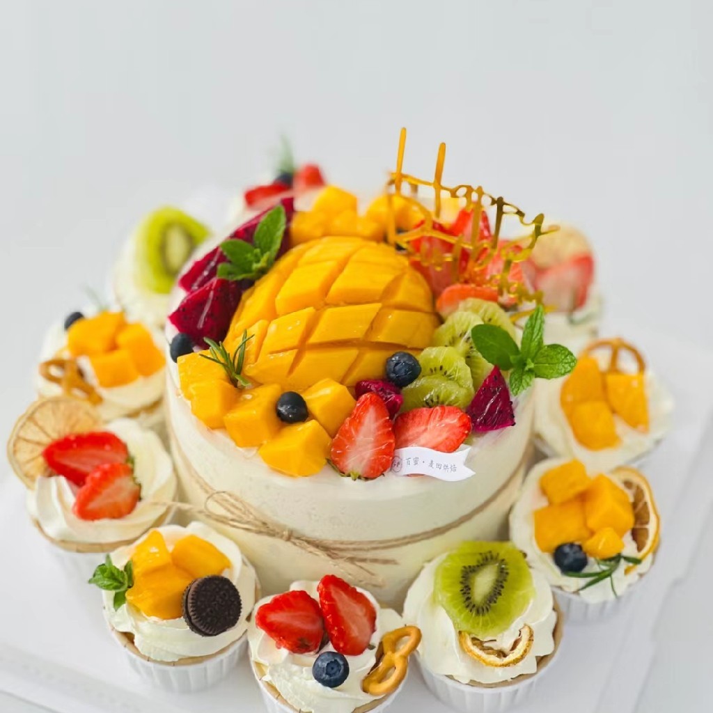 T【纸杯蛋糕组合】水果大满贯
