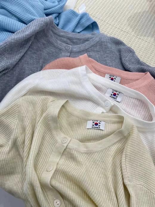 老米优品 / 温柔穿搭 bi入！《柔软又松弛的薄款细羊毛开衫》ins风 简约设计感 南方菇凉穿三季的单品！ 商品图0