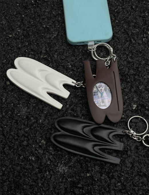 CryingCenter CCClogo皮质挂件钥匙扣挂饰卡套一寸照卡套哭喊中心 商品图2