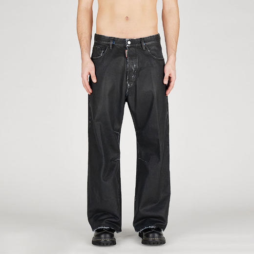 DSQUARED2 男士棉质休闲牛仔裤 蓝色 S79LA0078 S30839 470 商品图0