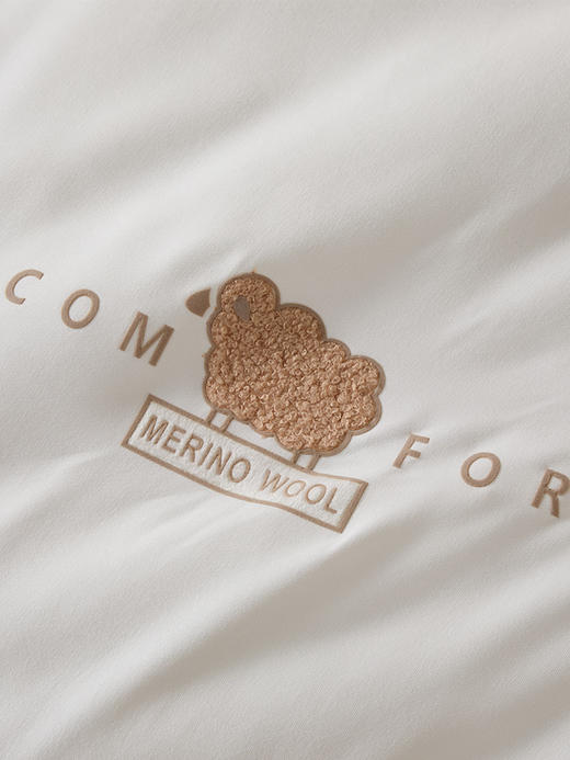 佳丽斯羊毛被子冬被加厚澳洲天然冬季柔软家用10斤棉被秋冬款过冬 商品图9