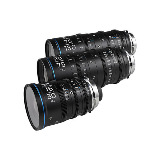 LAOWA老蛙 FF Ranger 游侠16-30mm/28-75mm/75-180mm T2.9全画幅变焦电影镜头及套装 商品图8