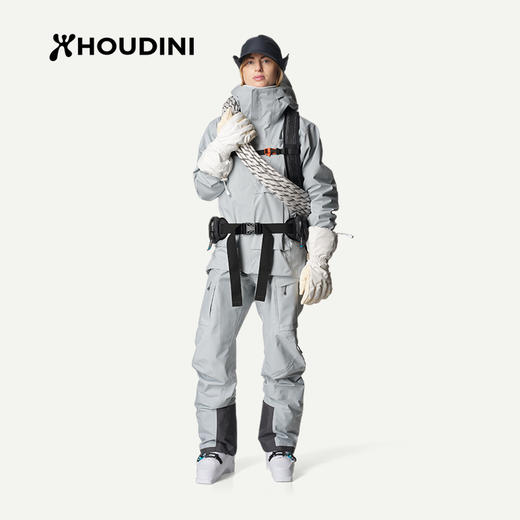 HOUDINI胡丁尼 Rollercoaster 云霄飞跃 女款防水带帽外套800059 商品图11