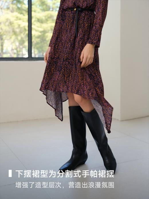 午夜巴黎浪漫飘带手帕正反两穿连衣裙FCE4DRS009 商品图3