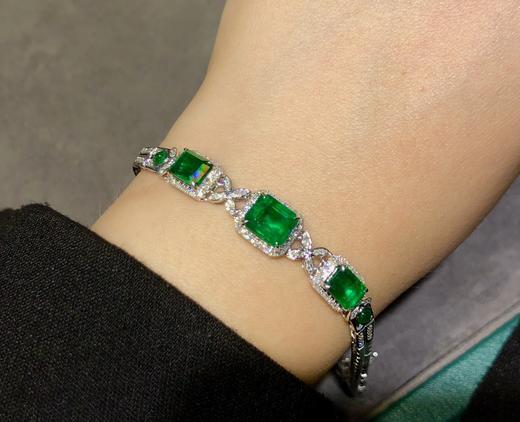 3.95克拉祖母绿手链 商品图4