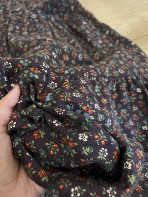 碎花裙磨毛 商品图1