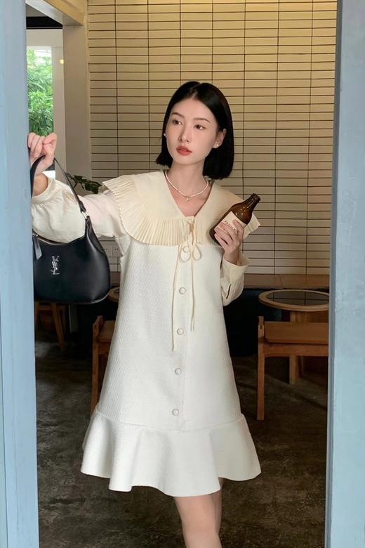 Stay2Weeks 甜美娃娃领衬衫鱼尾连衣裙套装 17300 商品图4