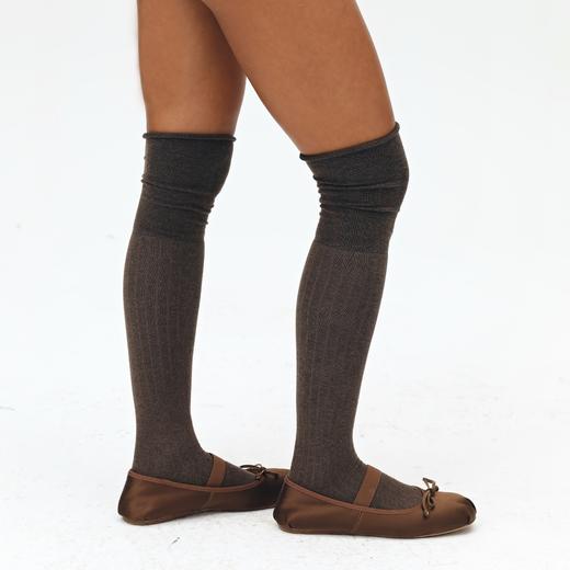 oneup长筒堆堆袜 商品图3