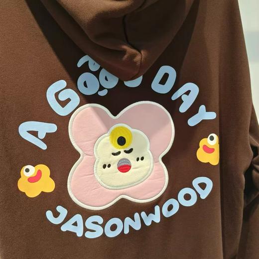 jasonwood  24年秋款  套头卫衣  341406012 商品图3