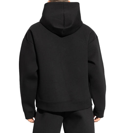 DSQUARED2 男士徽标贴花棉质连帽卫衣 黑色 S79GU0135 D25011 900 商品图1