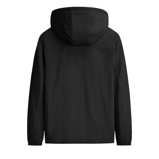 【可拆卸帽】【新款DSF】大依优型大码男装连帽薄棉弹力棉衣夹克加肥加大休闲夹克胖子外套上衣 商品图6