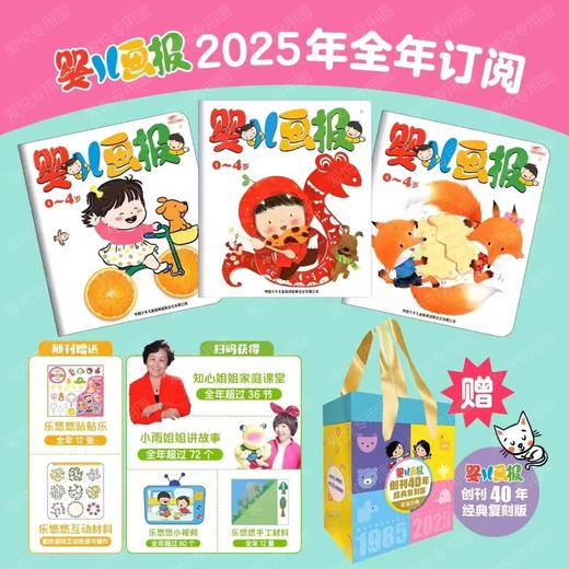 《婴儿画报》杂志年刊12期36本订阅 商品图0